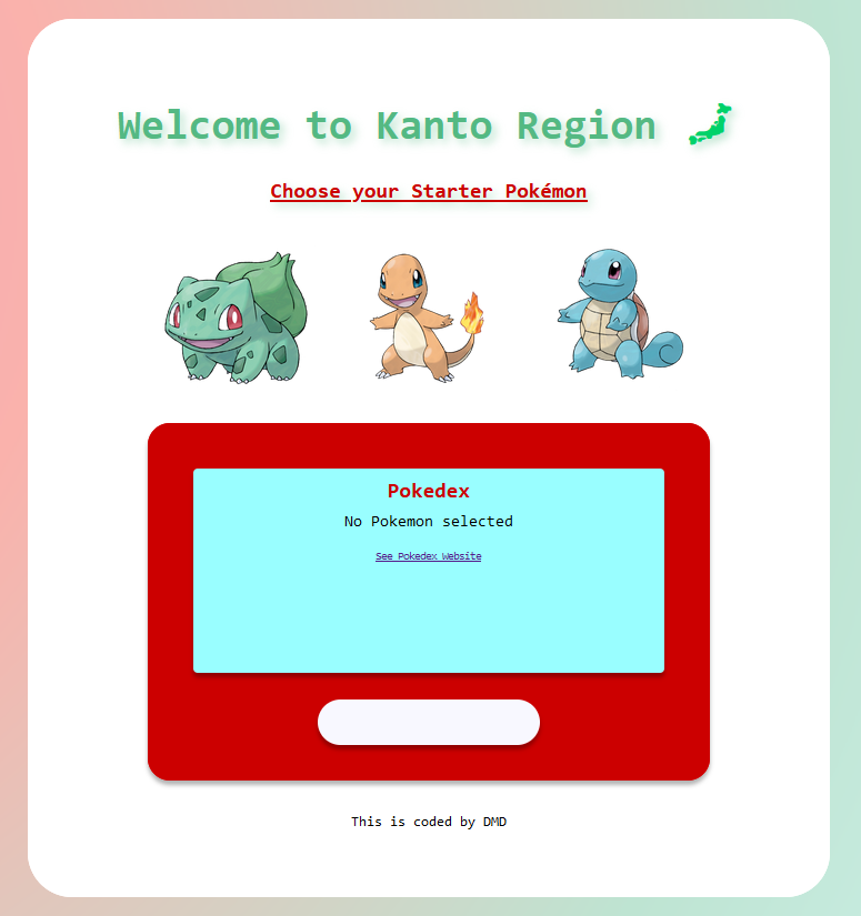 Pokedex App Project